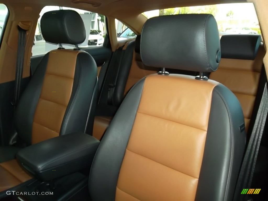 Amaretto/Black Interior 2009 Audi A6 3.0T quattro Sedan Photo #57514579