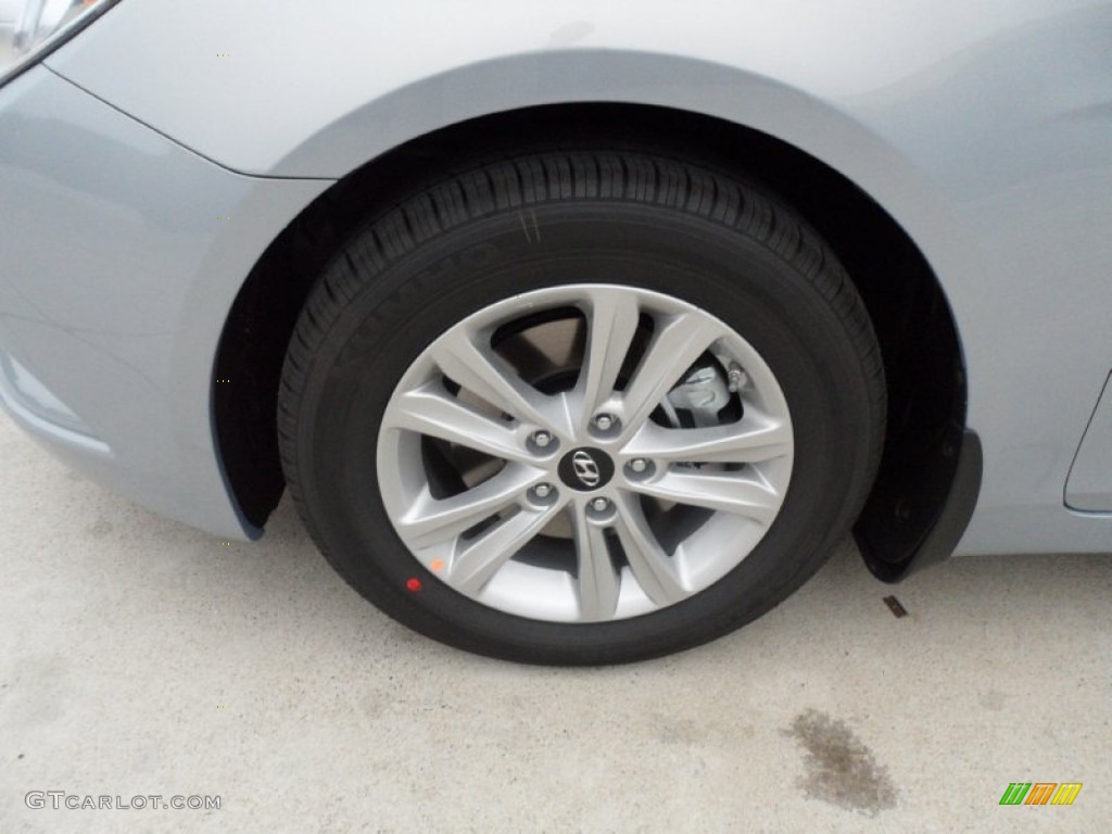 2012 Sonata GLS - Iridescent Silver Blue Pearl / Gray photo #11