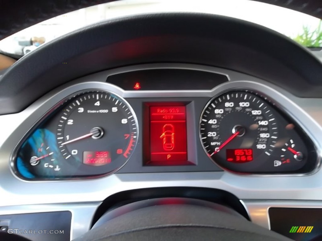 2009 Audi A6 3.0T quattro Sedan Gauges Photo #57514717