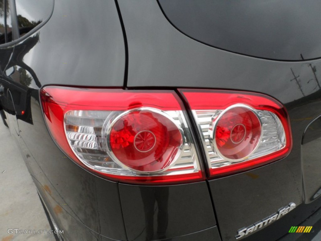 2012 Santa Fe SE V6 - Black Forest Green / Gray photo #15