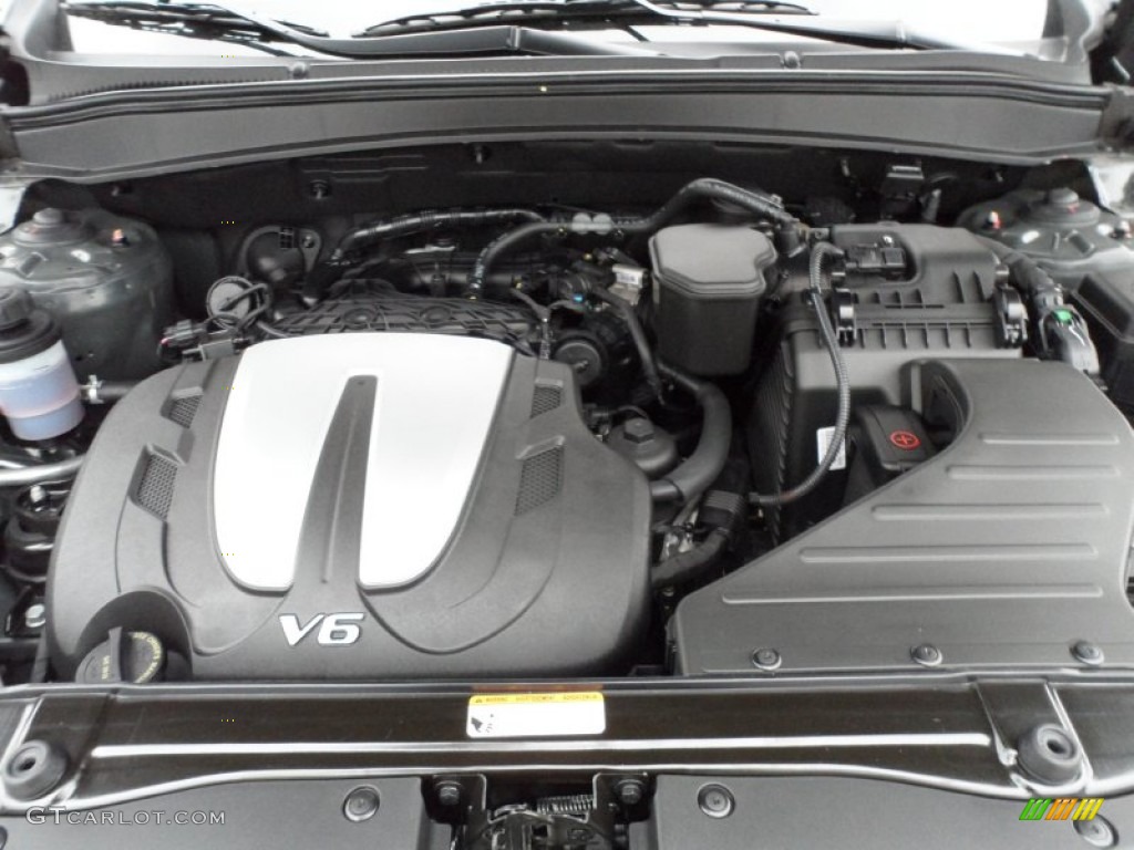 2012 Hyundai Santa Fe SE V6 3.5 Liter DOHC 24-Valve V6 Engine Photo #57515033