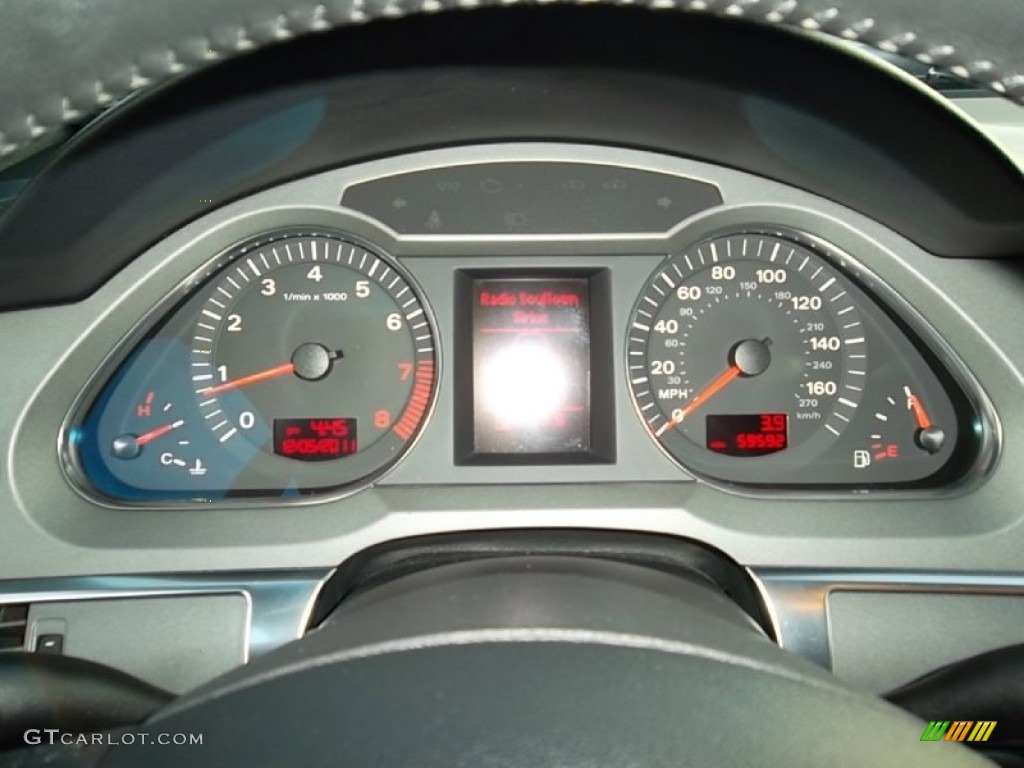 2005 Audi A6 4.2 quattro Sedan Gauges Photo #57515644