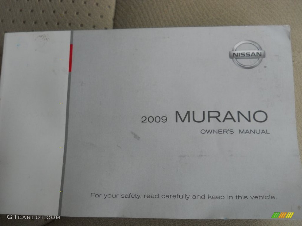 2009 Nissan Murano S AWD Books/Manuals Photos