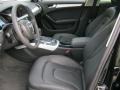 Black 2012 Audi A4 2.0T quattro Sedan Interior Color