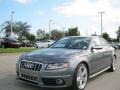 Monsoon Gray Metallic 2012 Audi S4 3.0T quattro Sedan Exterior