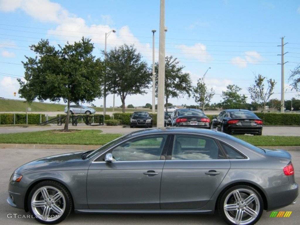 Monsoon Gray Metallic 2012 Audi S4 3.0T quattro Sedan Exterior Photo #57517507