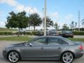 Monsoon Gray Metallic 2012 Audi S4 3.0T quattro Sedan Exterior