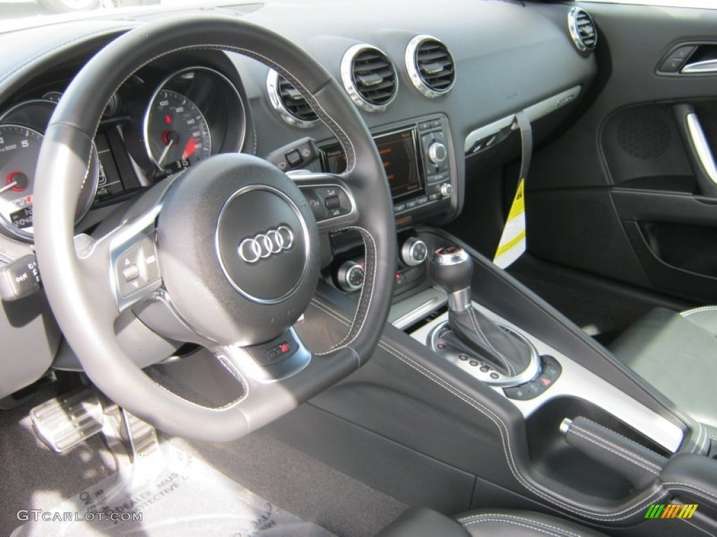 Black Interior 2012 Audi TT S 2.0T quattro Coupe Photo #57517600