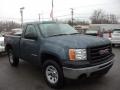 2010 Stealth Gray Metallic GMC Sierra 1500 Regular Cab 4x4  photo #13
