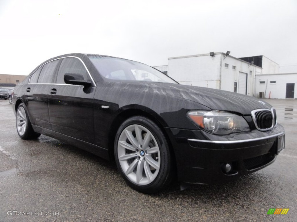 Jet Black 2007 BMW 7 Series 750i Sedan Exterior Photo #57519631