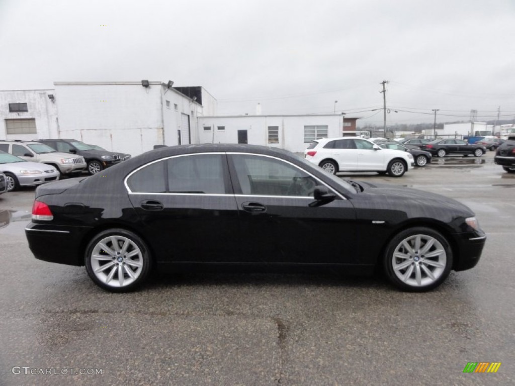 Jet Black 2007 BMW 7 Series 750i Sedan Exterior Photo #57519649