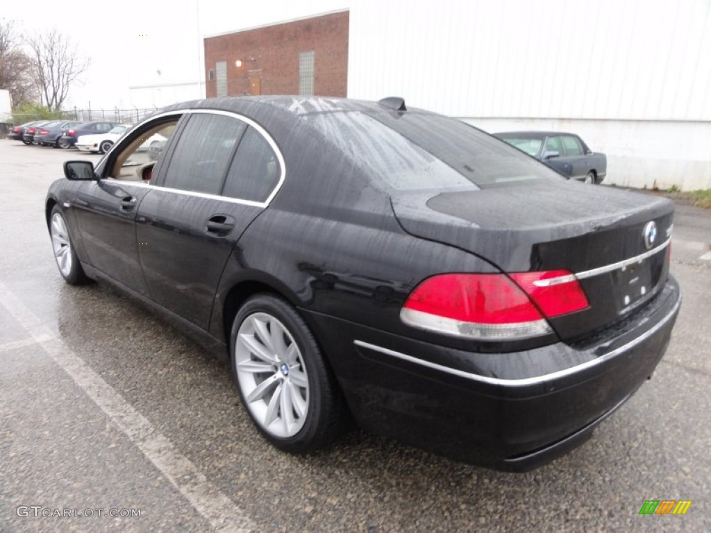 Jet Black 2007 BMW 7 Series 750i Sedan Exterior Photo #57519676