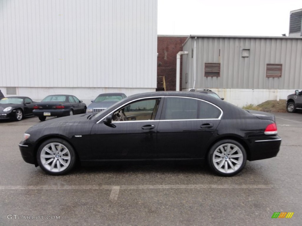 Jet Black 2007 BMW 7 Series 750i Sedan Exterior Photo #57519685