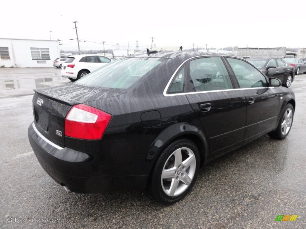 Brilliant Black 2005 Audi A4 3.0 quattro Sedan Exterior Photo #57520591