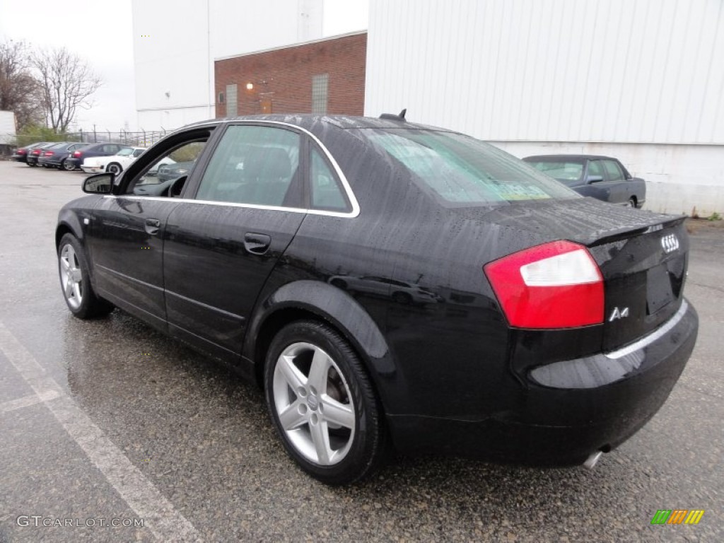Brilliant Black 2005 Audi A4 3.0 quattro Sedan Exterior Photo #57520606