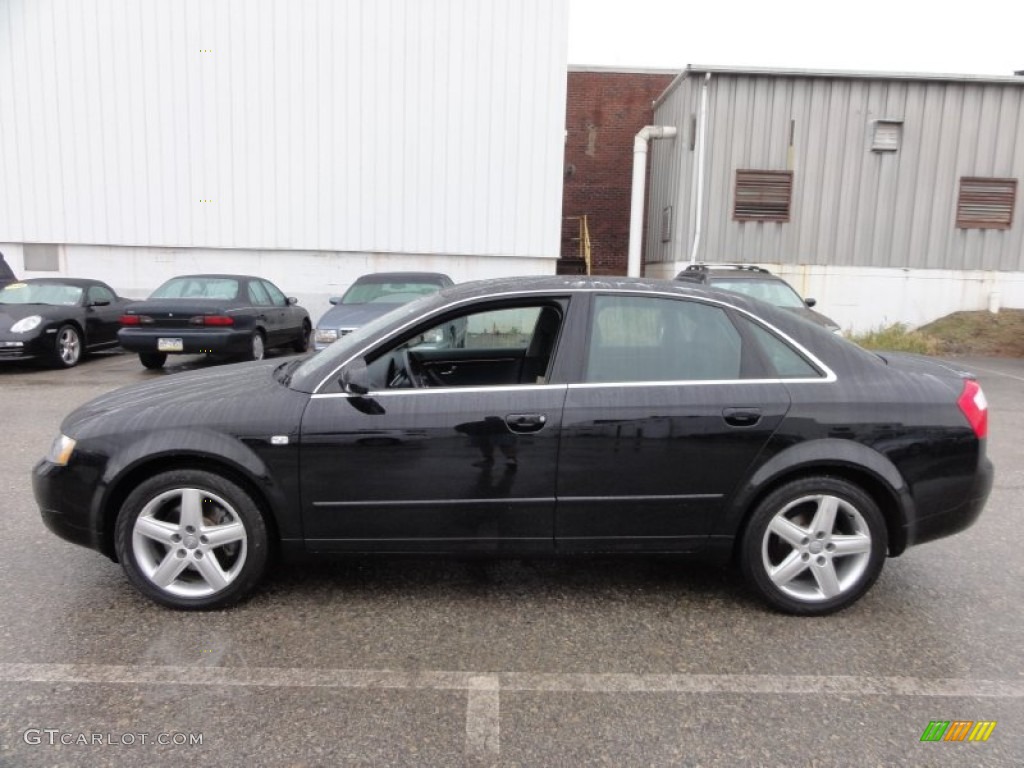 Brilliant Black 2005 Audi A4 3.0 quattro Sedan Exterior Photo #57520613