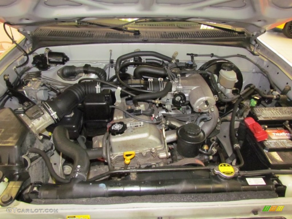 2004 Toyota Tacoma Regular Cab 4x4 2.7L DOHC 16V 4 Cylinder Engine Photo #57521273