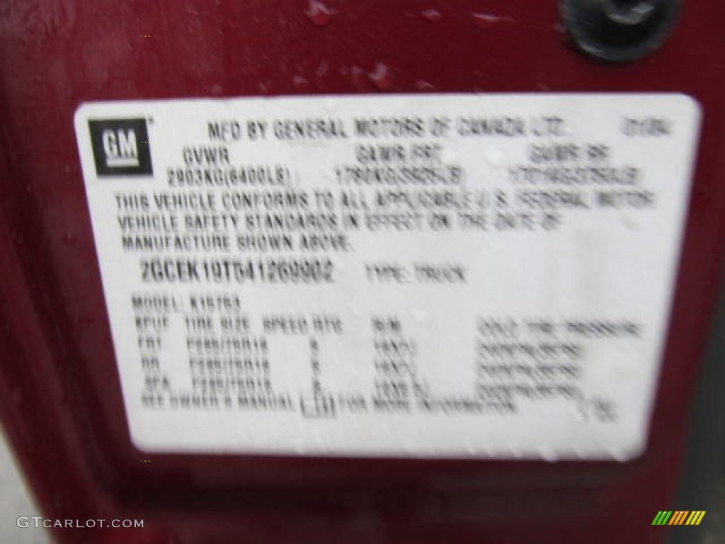 2004 Silverado 1500 Z71 Extended Cab 4x4 - Sport Red Metallic / Medium Gray photo #14