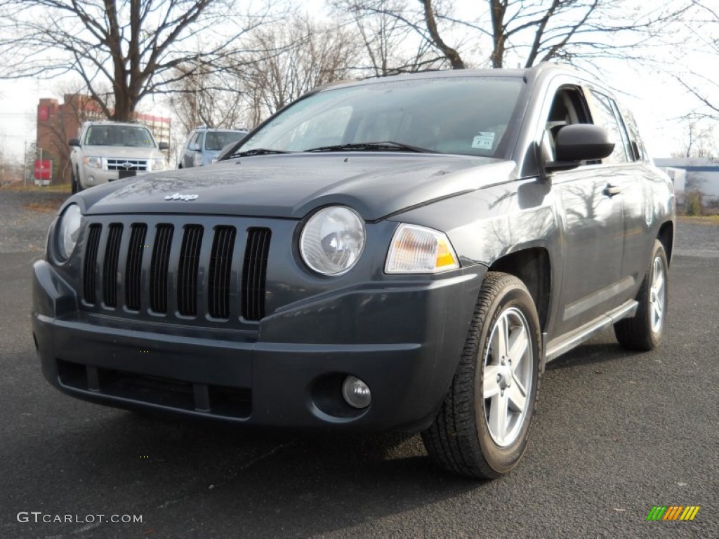 2007 Compass Sport - Steel Blue Metallic / Pastel Slate Gray photo #1