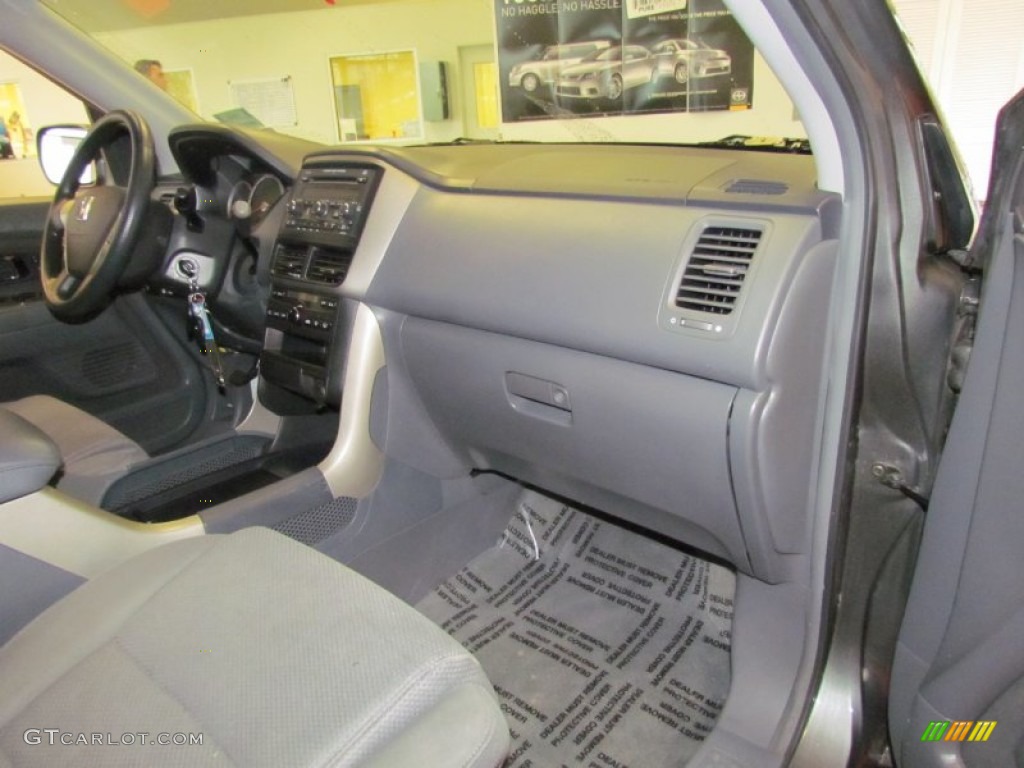 2007 Pilot EX 4WD - Nimbus Gray Metallic / Gray photo #24