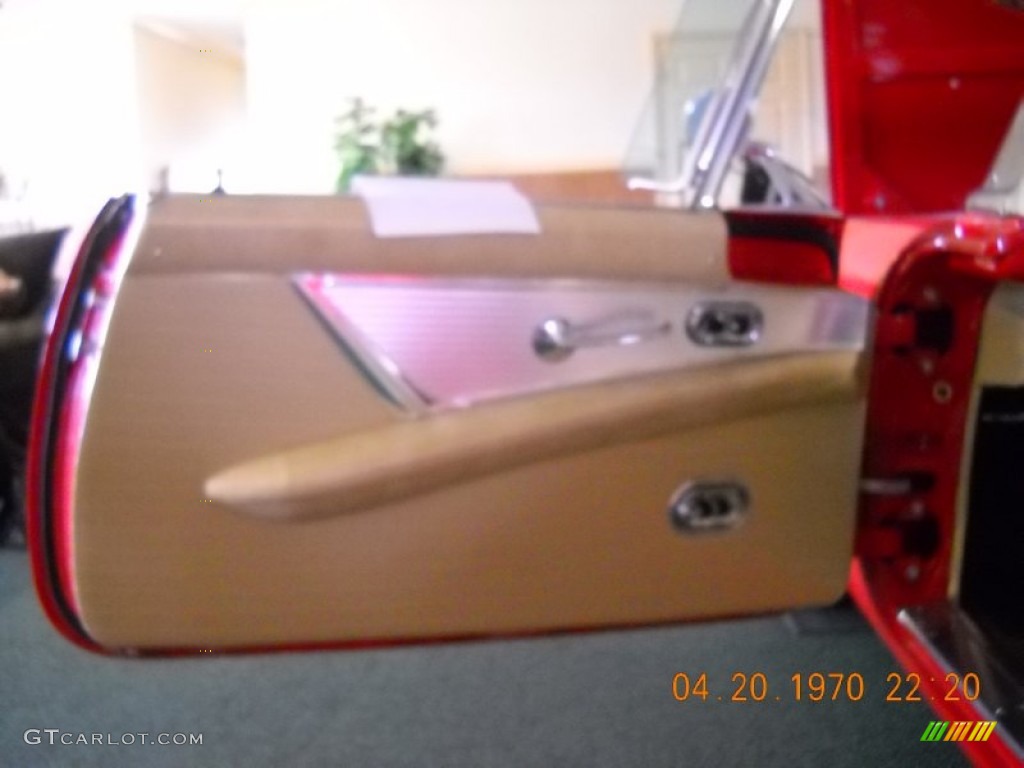 1956 Thunderbird Roadster - Fiesta Red / Tan/White photo #30