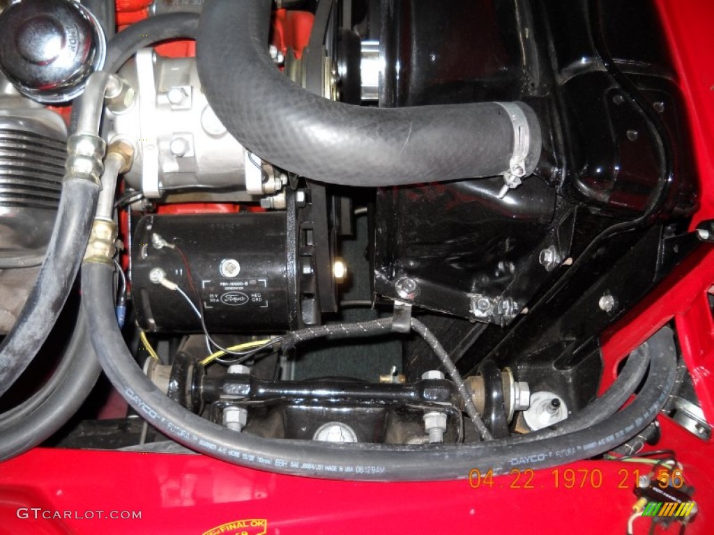 1956 Thunderbird Roadster - Fiesta Red / Tan/White photo #61