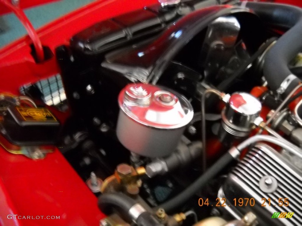 1956 Thunderbird Roadster - Fiesta Red / Tan/White photo #66