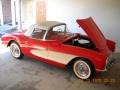  1956 Corvette Convertible Venetian Red