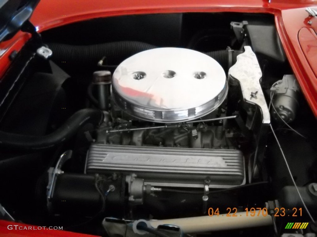 1956 Chevrolet Corvette Convertible 265 cid 2x4bbl OHV 16-Valve V8 Engine Photo #57523522