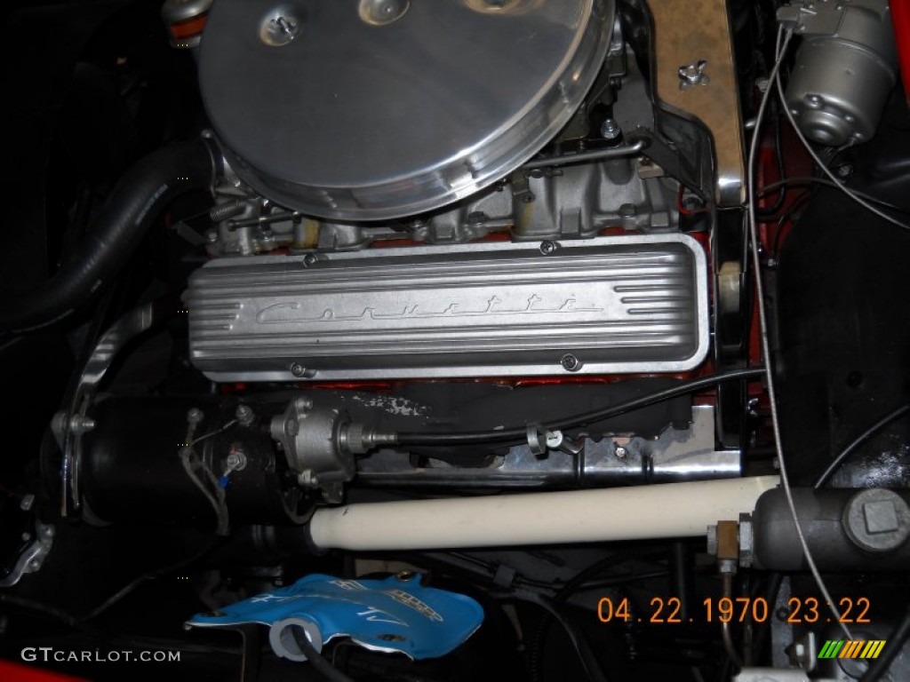 1956 Chevrolet Corvette Convertible 265 cid 2x4bbl OHV 16-Valve V8 Engine Photo #57523528