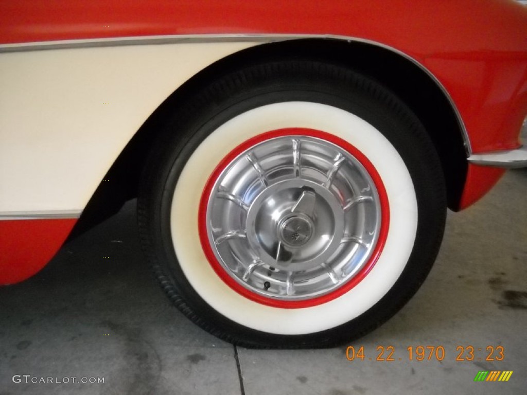 1956 Chevrolet Corvette Convertible Wheel Photos