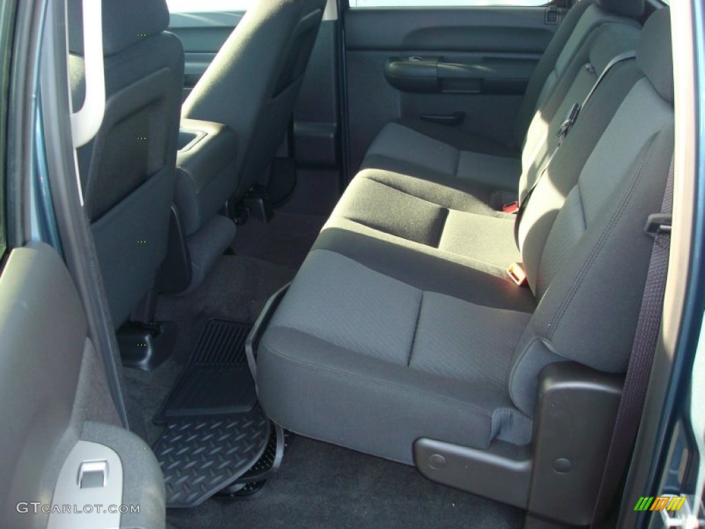 2012 Silverado 1500 LS Crew Cab - Blue Granite Metallic / Dark Titanium photo #3