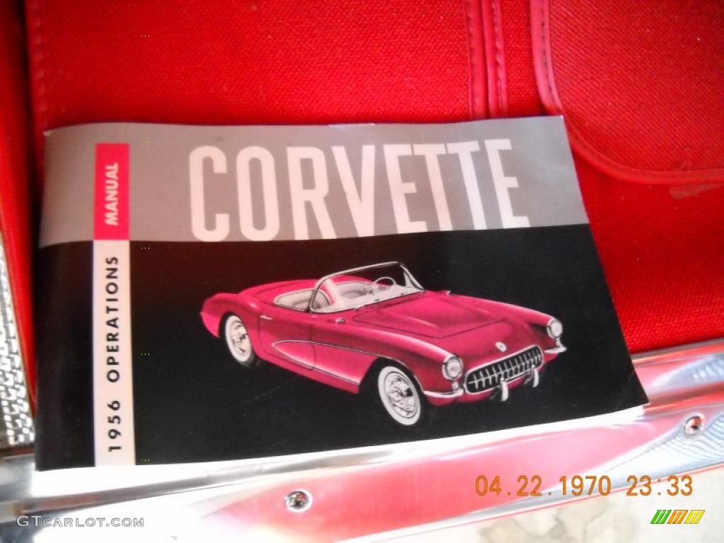 1956 Chevrolet Corvette Convertible Books/Manuals Photo #57523786