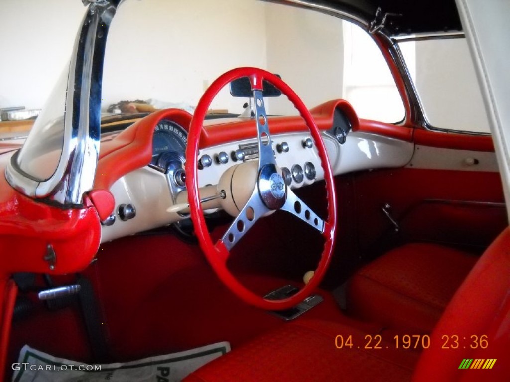 1956 Chevrolet Corvette Convertible Steering Wheel Photos