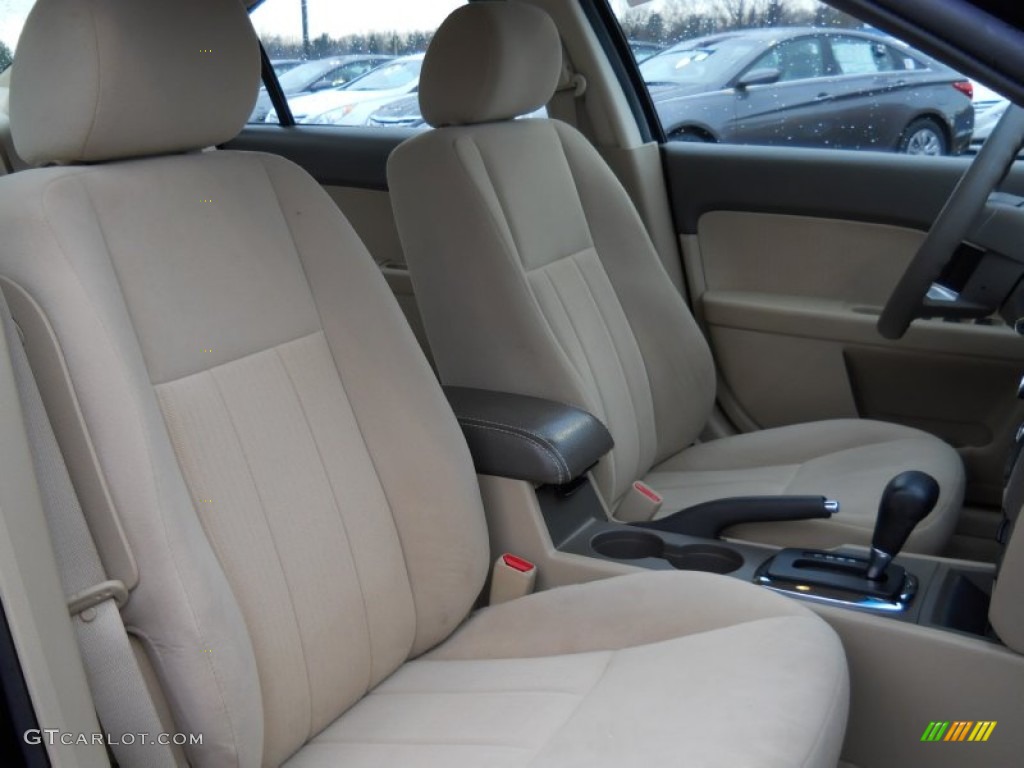 Medium Light Stone Interior 2008 Mercury Milan V6 Photo #57525211