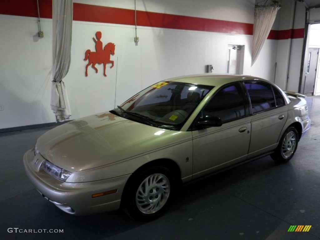 1998 S Series SL2 Sedan - Gold Metallic / Tan photo #1