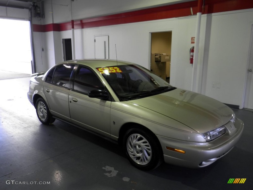 1998 S Series SL2 Sedan - Gold Metallic / Tan photo #5