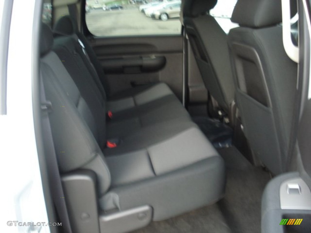 2012 Sierra 1500 SLE Crew Cab 4x4 - Summit White / Ebony photo #15