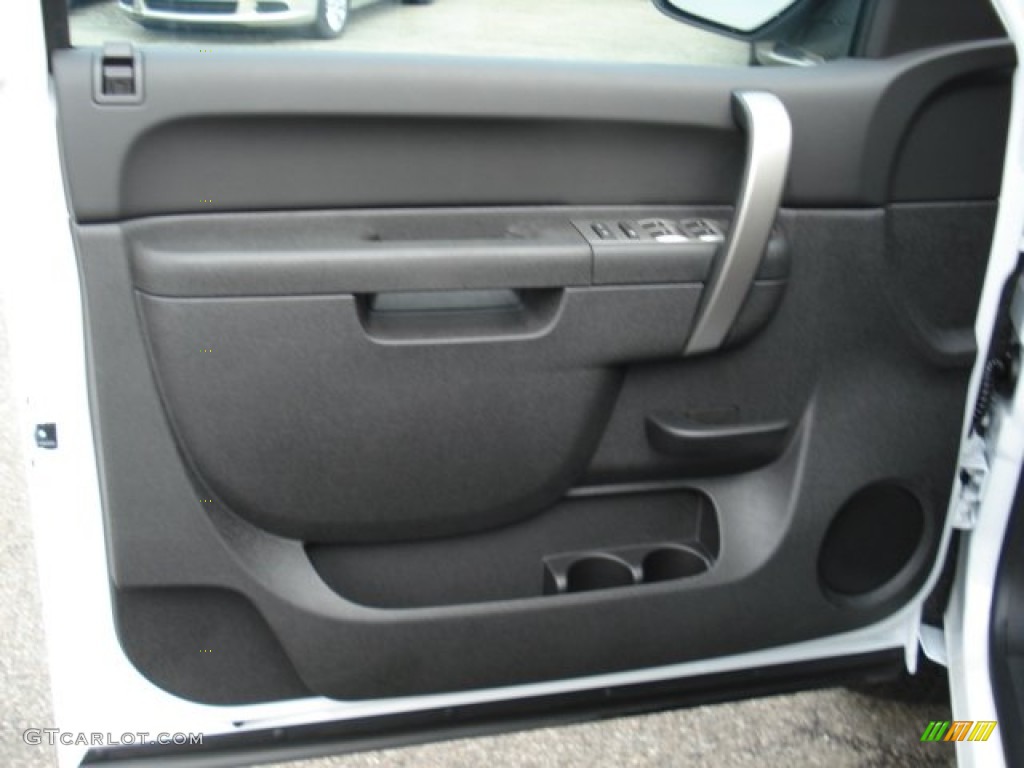 2012 Sierra 1500 SLE Crew Cab 4x4 - Summit White / Ebony photo #12