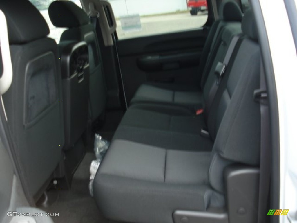 2012 Sierra 1500 SLE Crew Cab 4x4 - Summit White / Ebony photo #13