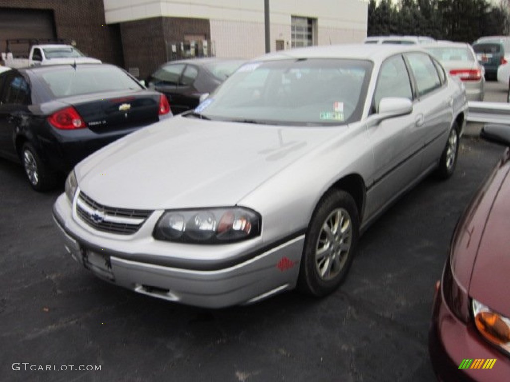 2002 Impala  - Galaxy Silver Metallic / Medium Gray photo #3