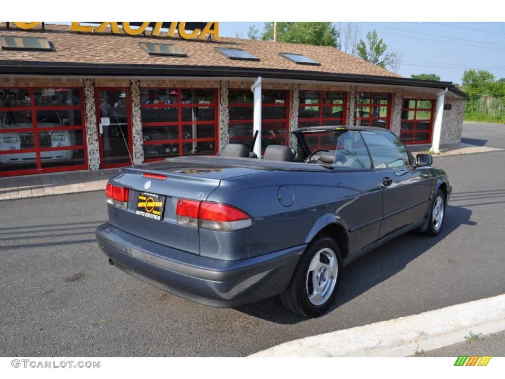 1999 9-3 Convertible - Cosmic Blue Metallic / Medium Gray photo #3