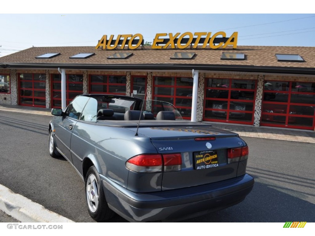 1999 9-3 Convertible - Cosmic Blue Metallic / Medium Gray photo #4