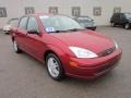 Sangria Red Metallic 2002 Ford Focus SE Sedan