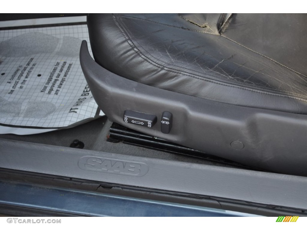 1999 9-3 Convertible - Cosmic Blue Metallic / Medium Gray photo #18