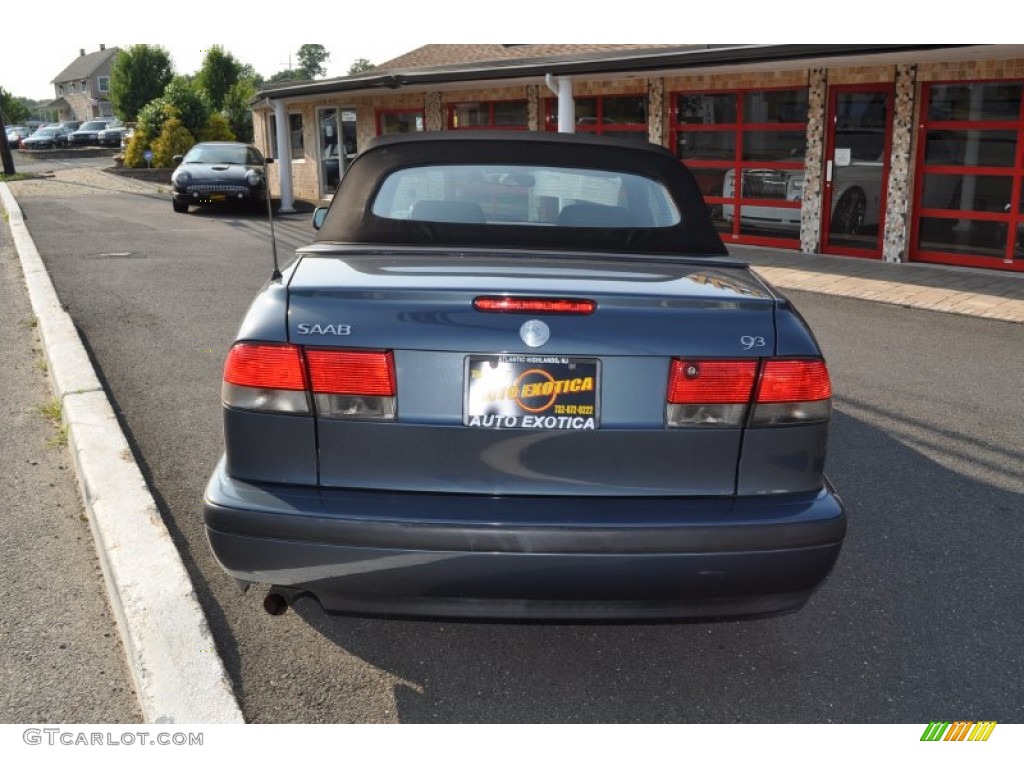 1999 9-3 Convertible - Cosmic Blue Metallic / Medium Gray photo #21