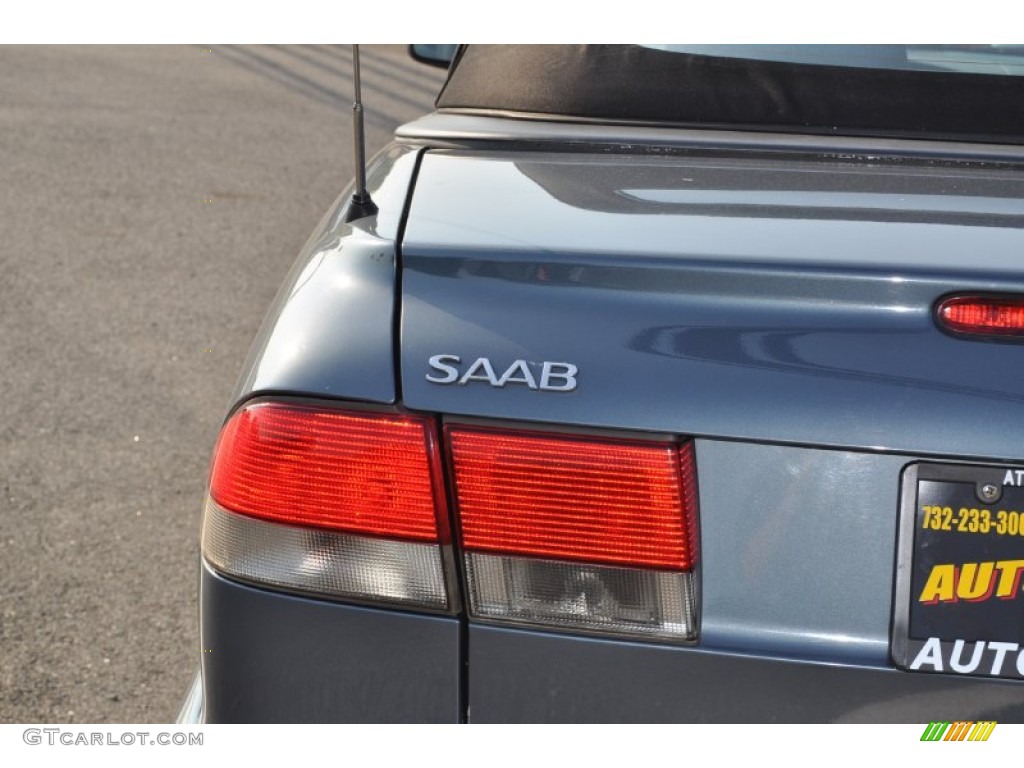 1999 9-3 Convertible - Cosmic Blue Metallic / Medium Gray photo #22