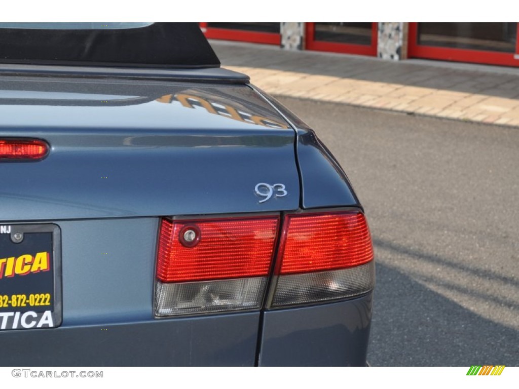 1999 9-3 Convertible - Cosmic Blue Metallic / Medium Gray photo #23