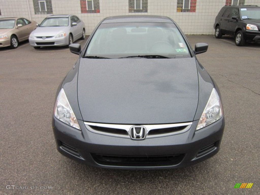 2007 Accord EX-L Sedan - Graphite Pearl / Gray photo #2