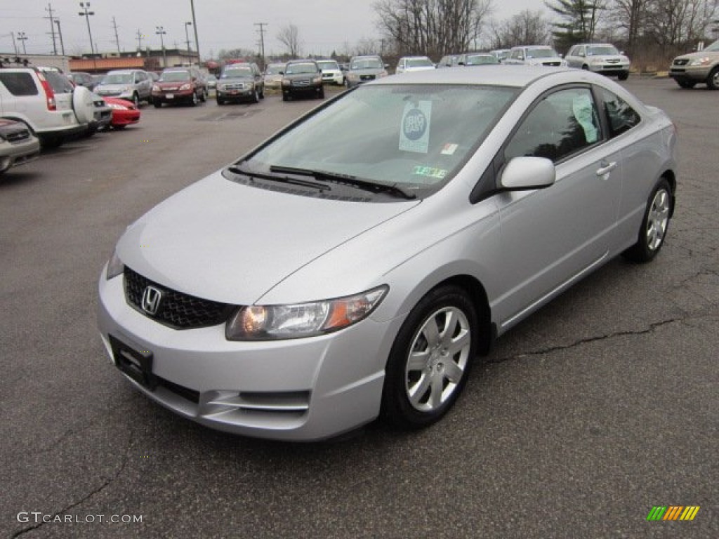 Alabaster Silver Metallic 2011 Honda Civic LX Coupe Exterior Photo #57527896